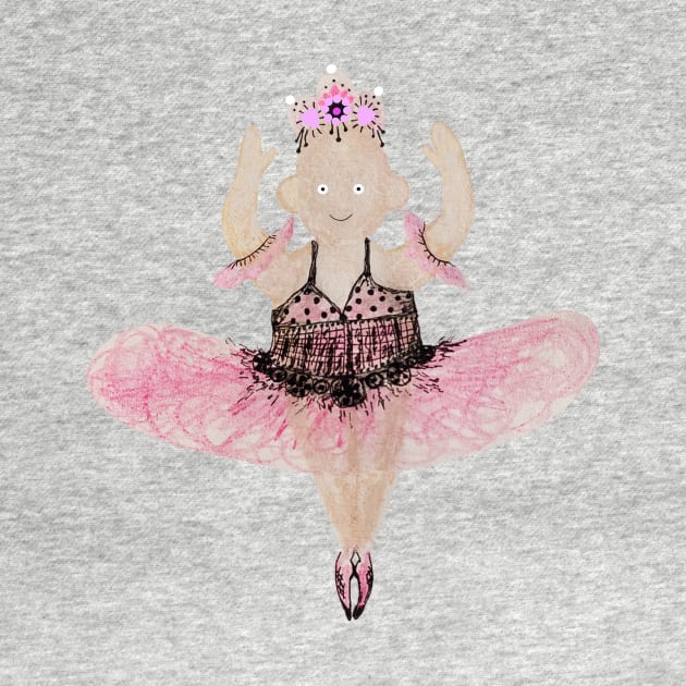 Ballerina in pink. by artistagniya